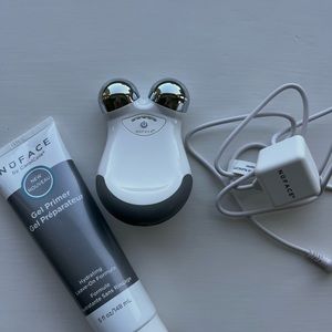 Lightly used Nuface Mini with gel which is half full.